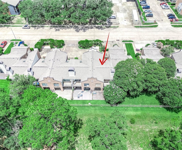 16160 Seahorse Dr, Houston, TX 77062 - aerial overview of property's location featuring nearby suburban area