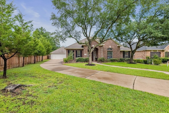 15542 Stoneridge Park Ln, Cypress, TX 77429 - traditional-style home with brick siding