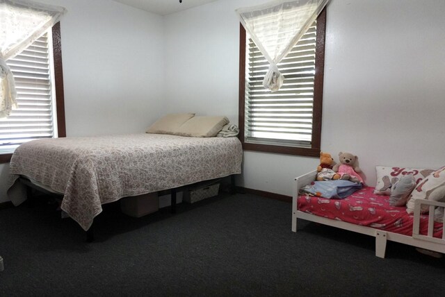 8606 S Friendship Rd, Houston, TX 77080 - bedroom featuring carpet floors and multiple windows