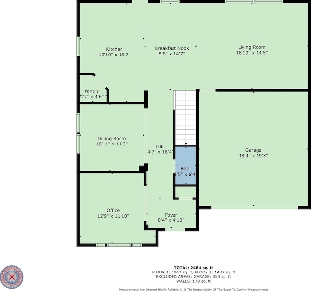 6605 Fallen Breeze Ln, Dickinson, TX 77539 - view of room layout