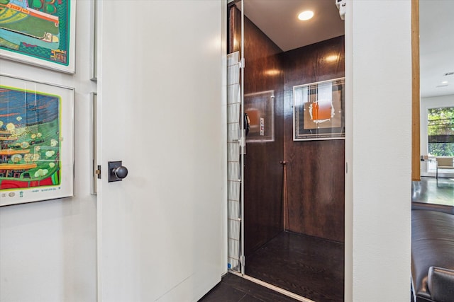 2409 Maconda Ln, Houston, TX 77027 - hallway featuring recessed lighting