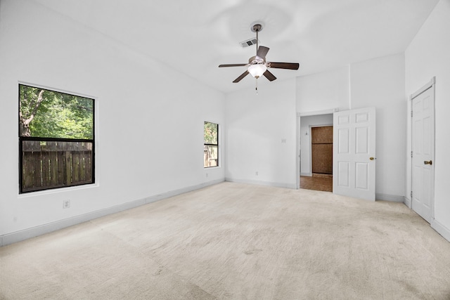 15810 Juneau Ln, Jersey Village, TX 77040 - unfurnished bedroom featuring carpet and ceiling fan
