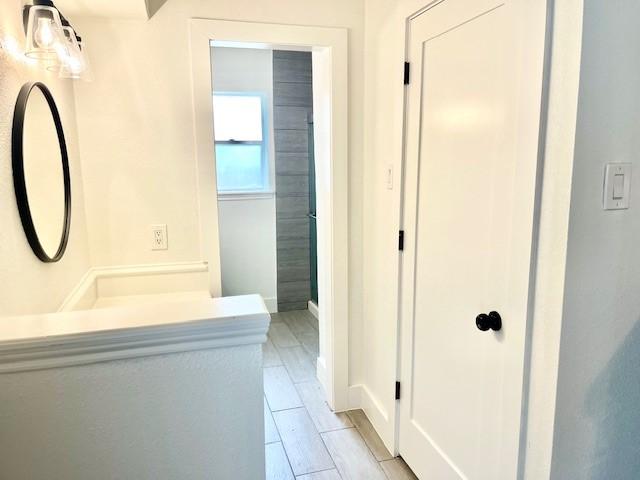 29019 Elmwood Dr, Shenandoah, TX 77381 - bathroom featuring vanity and tile patterned floors