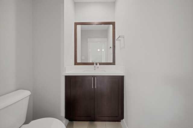 703 Schwartz St, Houston, TX 77020 - bathroom featuring vanity and tile patterned flooring