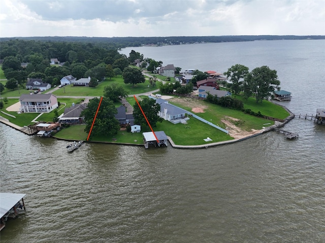 440 Lakeview Drive Loop, Coldspring, TX 77331 - drone / aerial view of a large body of water