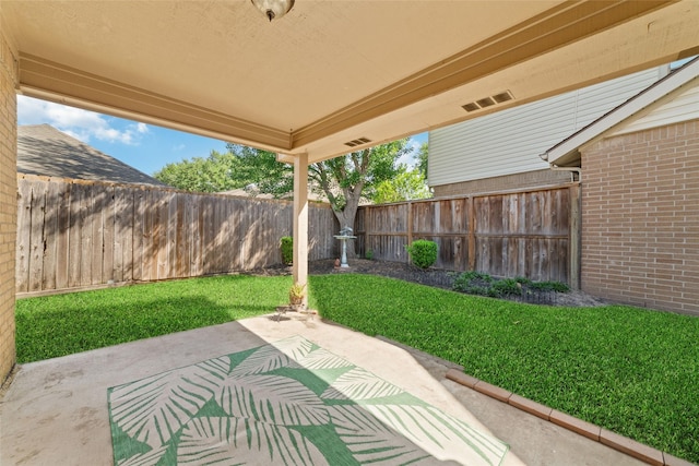 7238 N Hearthstone Green Dr, Houston, TX 77095 - fenced backyard featuring a patio
