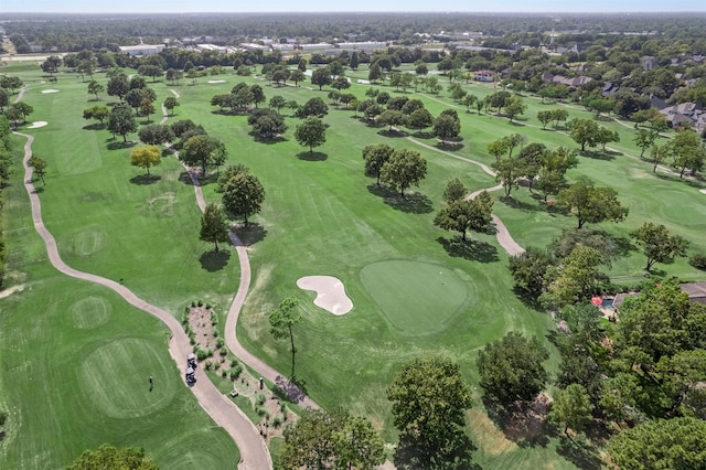 7238 N Hearthstone Green Dr, Houston, TX 77095 - aerial view of property and surrounding area with a local golf course