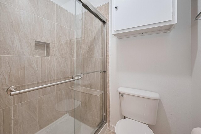 1505 Ward Rd Unit 118, Baytown, TX 77520 - full bath with toilet and tiled shower