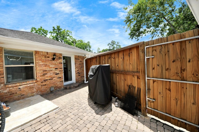 5422 Jason St, Houston, TX 77096 - view of patio featuring grilling area