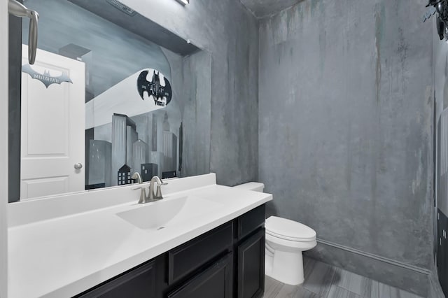 31276 New Forest Park Ln, Spring, TX 77386 - bathroom with vanity and toilet