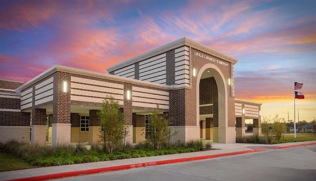 31276 New Forest Park Ln, Spring, TX 77386 - view of property at dusk