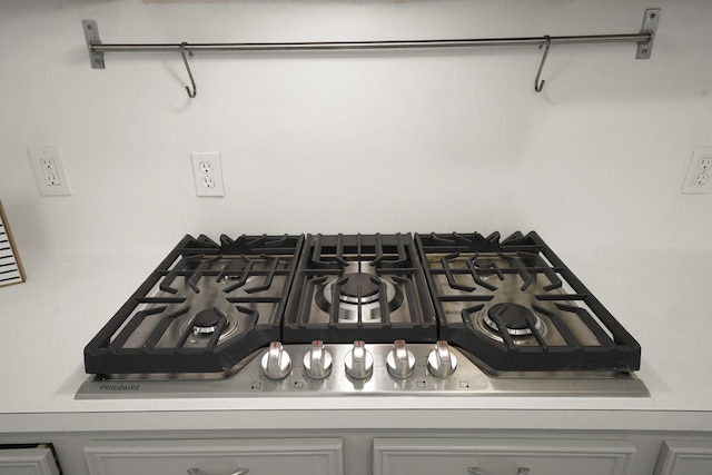3103 Fairway Dr, Sugar Land, TX 77478 - detailed view of stainless steel gas cooktop
