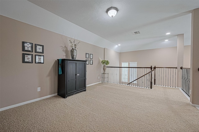 9107 Solvista Pass Ln, Houston, TX 77070 - spare room with light colored carpet and recessed lighting