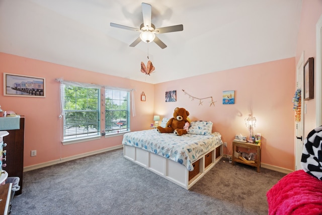 1155 Rustling Wind Ln, League City, TX 77573 - bedroom with carpet floors and a ceiling fan