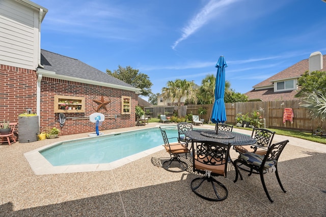 1155 Rustling Wind Ln, League City, TX 77573 - view of pool featuring a patio