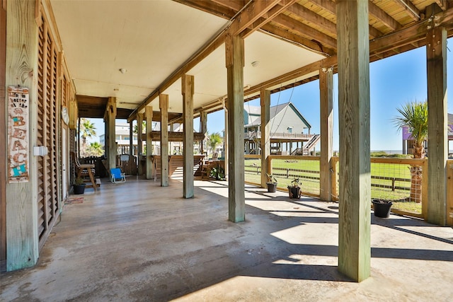 862 Gregory Ln, Port Bolivar, TX 77650 - view of patio / terrace