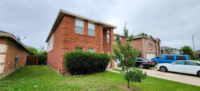 9213 Old Clydesdale Dr, Fort Worth, TX 76123 - view of front facade with brick siding and driveway