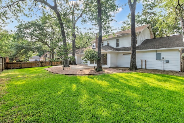13631 Balmore Cir, Houston, TX 77069 - view of yard with a patio area