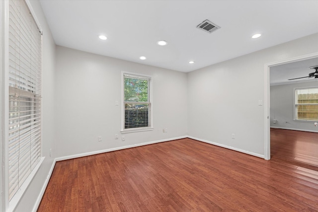 4206 Law St, Houston, TX 77005 - unfurnished bedroom featuring wood finished floors and recessed lighting
