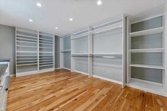 4206 Law St, Houston, TX 77005 - spacious closet featuring light wood finished floors
