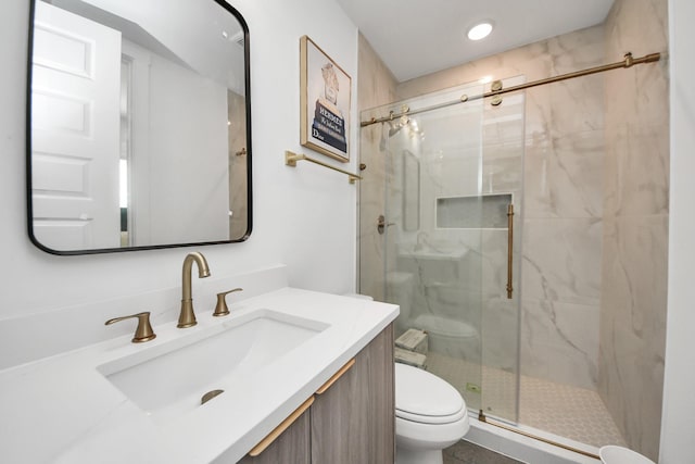 3602 Runnels St, Houston, TX 77003 - bathroom featuring a shower stall and vanity