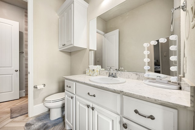 17023 Sweet Bay Ct, Conroe, TX 77385 - bathroom featuring vanity and toilet