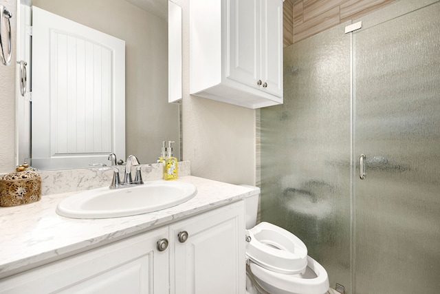 17023 Sweet Bay Ct, Conroe, TX 77385 - full bath with vanity and a shower stall