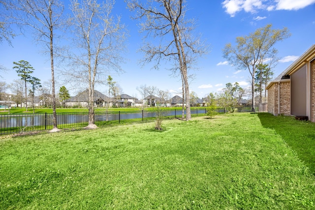 17023 Sweet Bay Ct, Conroe, TX 77385 - view of yard with a water view and a residential view