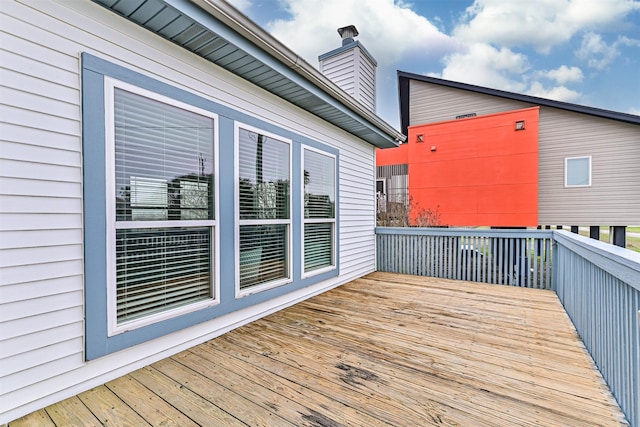 4023 Spanish Main Blvd, Galveston, TX 77554 - view of wooden deck