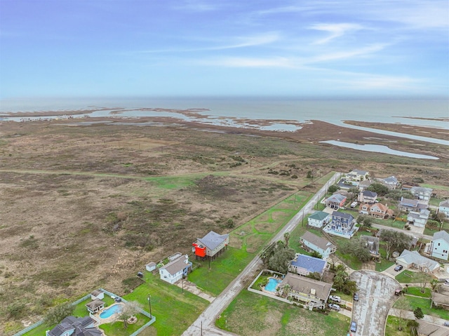 4023 Spanish Main Blvd, Galveston, TX 77554 - aerial view of property's location with a large body of water and nearby suburban area