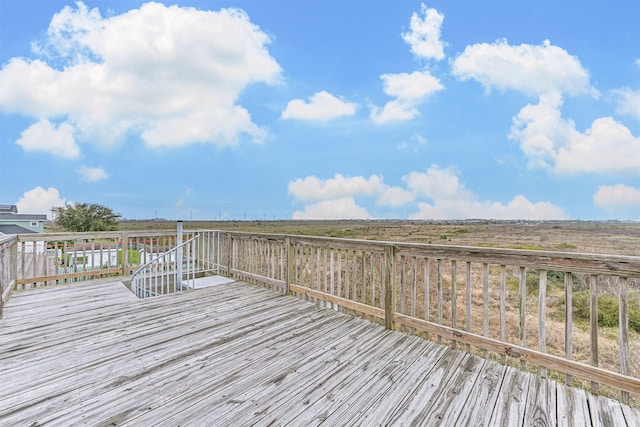 4023 Spanish Main Blvd, Galveston, TX 77554 - view of wooden terrace
