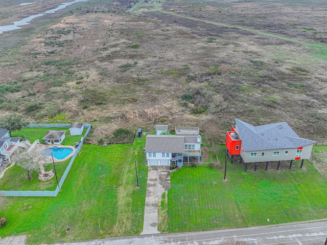 4023 Spanish Main Blvd, Galveston, TX 77554 - aerial view of a pool area