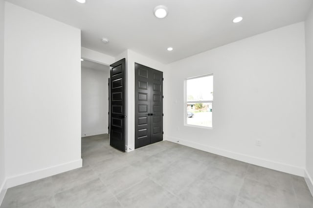 417 Harold Ln, Baytown, TX 77521 - unfurnished bedroom with recessed lighting