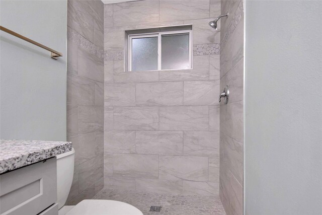 12811 Golden Tee Ln, Houston, TX 77099 - full bath featuring a tile shower and vanity