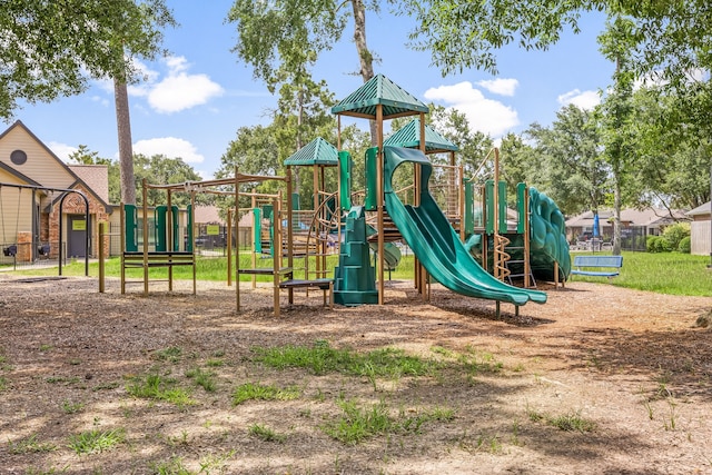 3015 Crescent Oaks Park Ln, Spring, TX 77386 - view of community jungle gym
