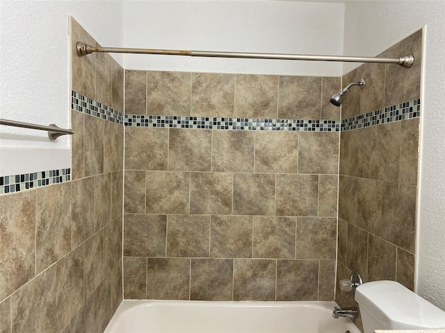 6201 Ranchester Dr Unit 48, Houston, TX 77036 - bathroom with toilet and shower / washtub combination