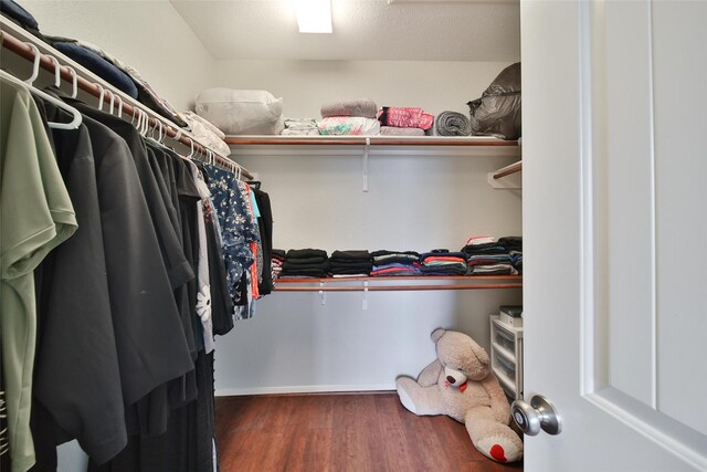 506 Glenwood Ridge Dr, Spring, TX 77386 - walk in closet featuring wood finished floors