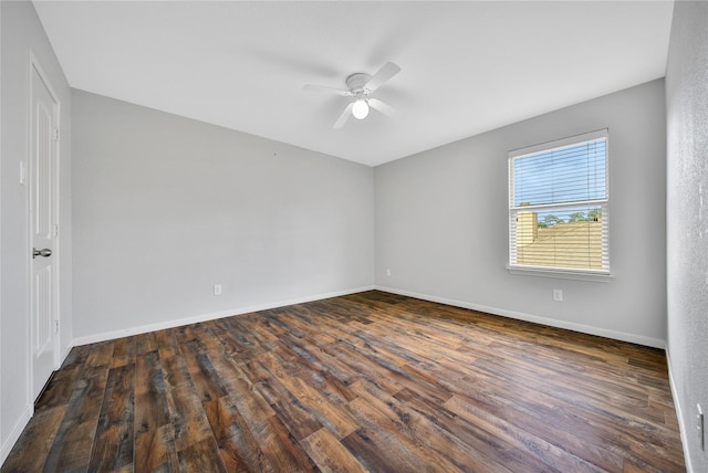 506 Glenwood Ridge Dr, Spring, TX 77386 - unfurnished room featuring a ceiling fan and wood finished floors