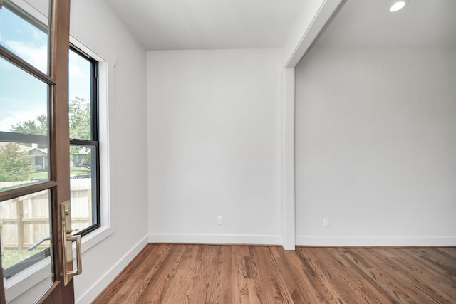 4541 Walker St, Houston, TX 77023 - spare room with plenty of natural light, light wood-type flooring, and recessed lighting