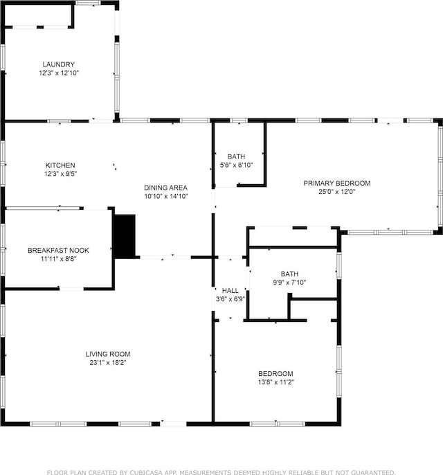 213 E Feagin St, Livingston, TX 77351 - view of room layout
