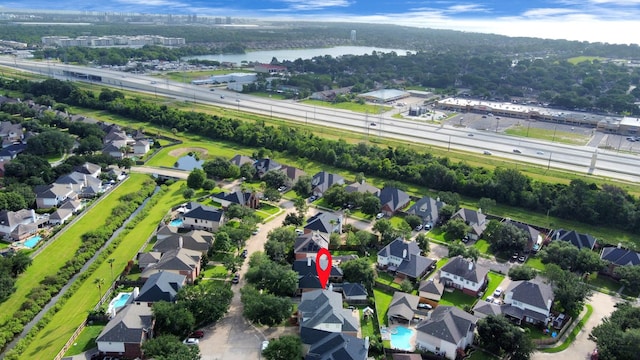 2613 Broussard Ct, Seabrook, TX 77586 - view of property location with a nearby body of water and nearby suburban area