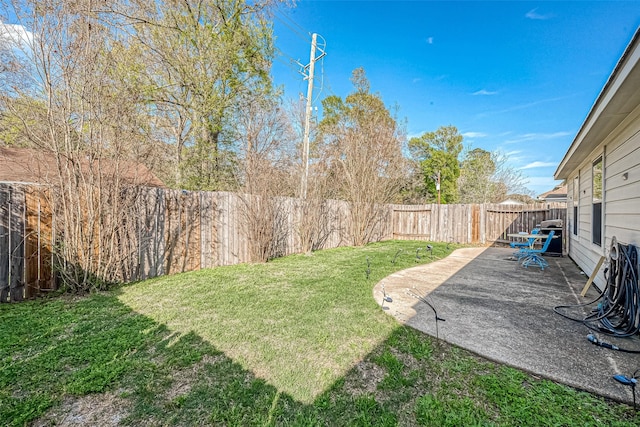2335 Village Leaf Dr, Spring, TX 77386 - fenced backyard featuring a patio