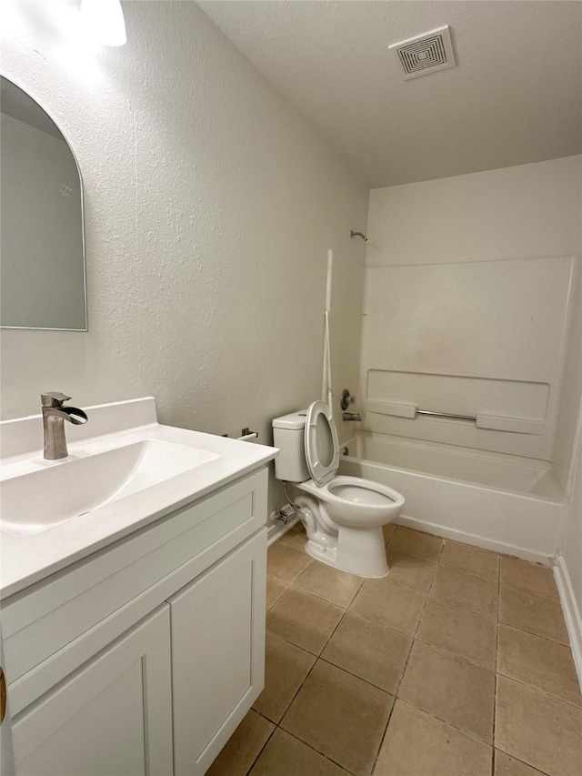13426 Sanderford Ln, Houston, TX 77083 - full bathroom featuring vanity, tile patterned flooring, and tub / shower combination