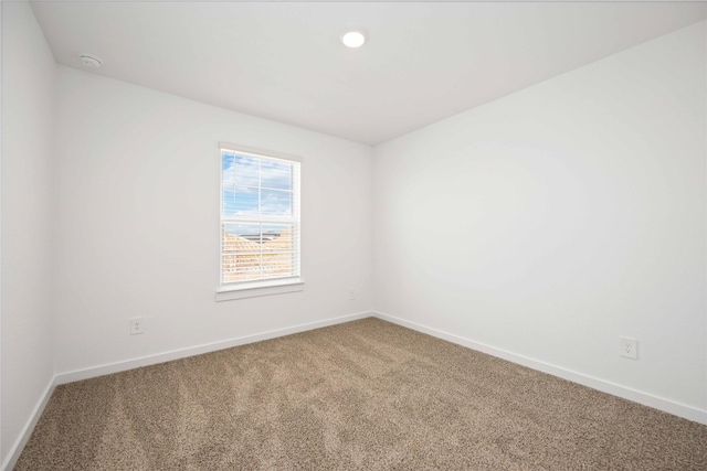 31638 Farlam Farms Trl, Fulshear, TX 77441 - carpeted empty room with recessed lighting and a smoke detector