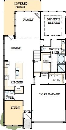 421 Silver Moon Way, Katy, TX 77493 - view of home floor plan