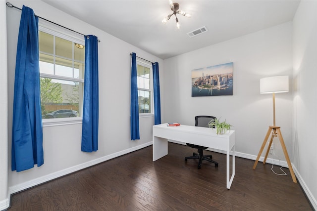 187 Solana Point Dr, Katy, TX 77493 - office featuring wood finished floors and plenty of natural light