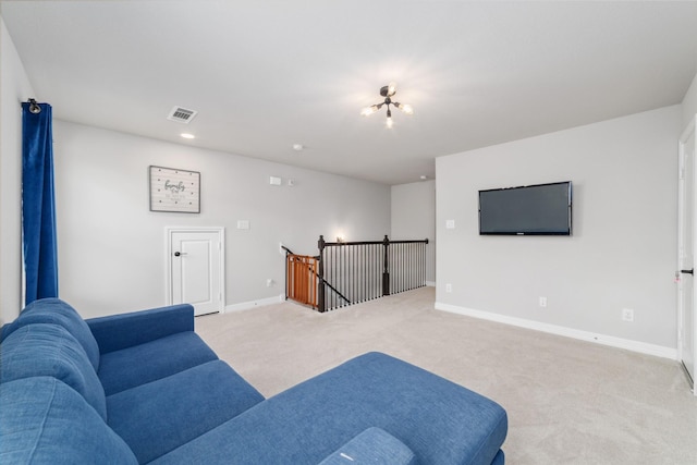 187 Solana Point Dr, Katy, TX 77493 - living area featuring carpet floors and baseboards