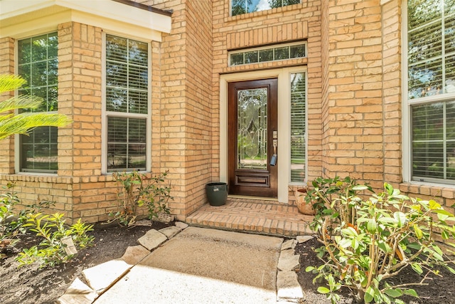 13811 Brannon Field Ln, Houston, TX 77041 - entrance to property featuring brick siding and a porch