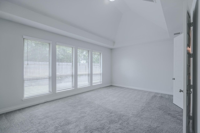 17010 Harpers Way, Conroe, TX 77385 - empty room with carpet and vaulted ceiling