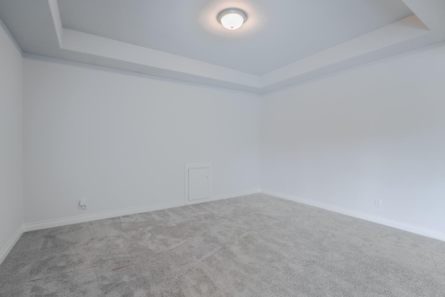 17010 Harpers Way, Conroe, TX 77385 - unfurnished room with a raised ceiling and carpet floors